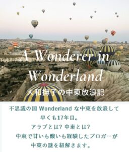 大和撫子のいとをかし中東放浪記